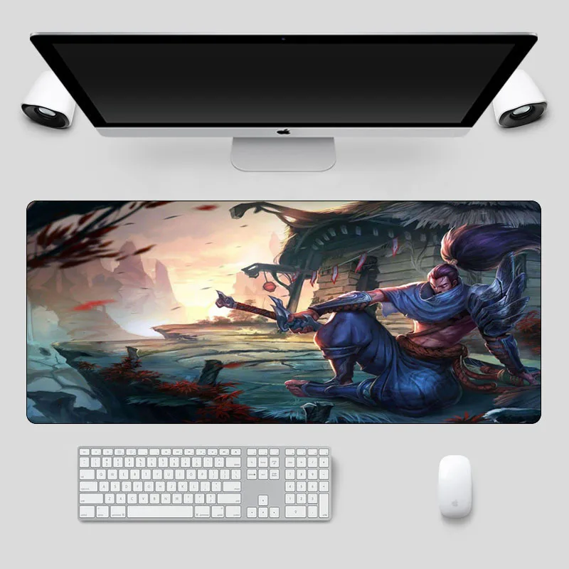 Large 70x30cm Yasuo the Unforgiven Gaming Mouse pad Rubber Locking Edge Mousepad For League of Legends Laptop Keyboard mat
Large 70x30cm Yasuo the Unforgiven Gaming Mouse pad Rubber Locking Edge Mousepad For League of Legends Laptop Keyboard mat