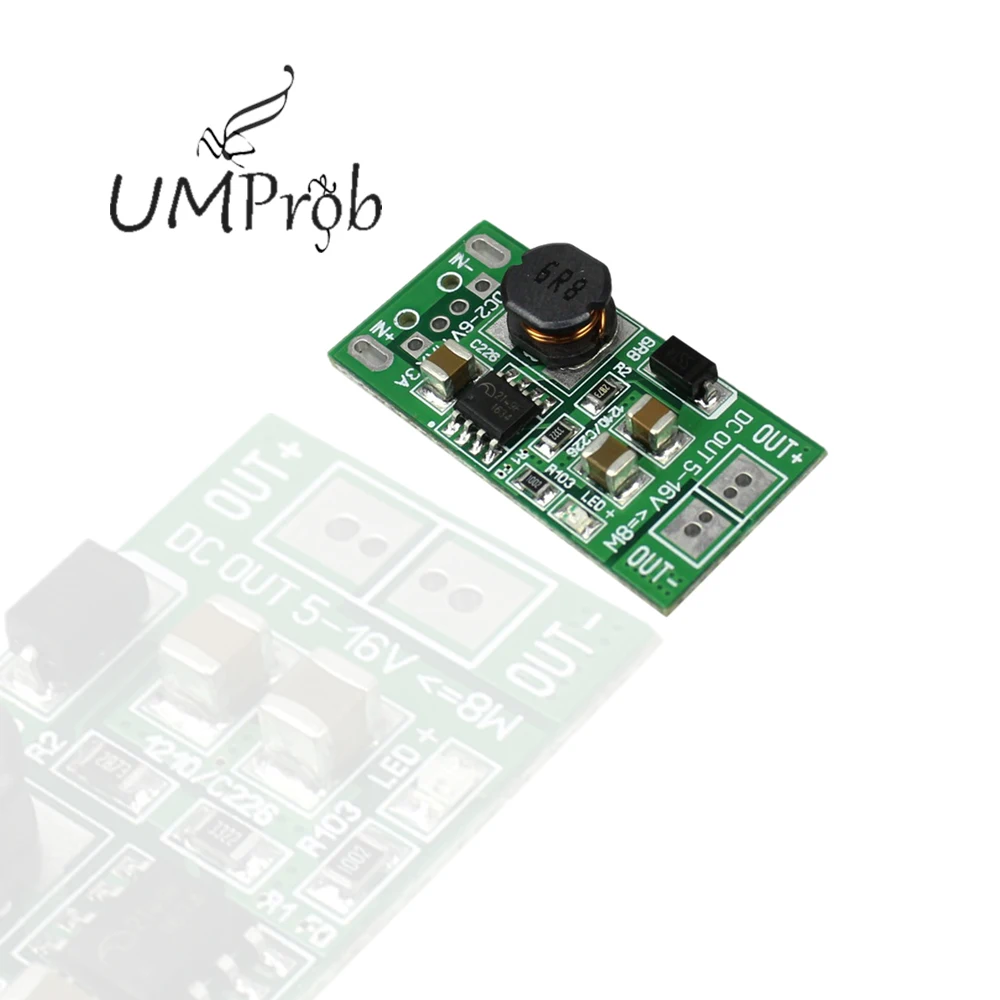 8W USB Input DC 5V to 12V Step Up Converter Booster Power Supply Module DC-DC Power Supply Boost Module
8W USB Input DC 5V to 12V Step Up Converter Booster Power Supply Module DC-DC Power Supply Boost Module