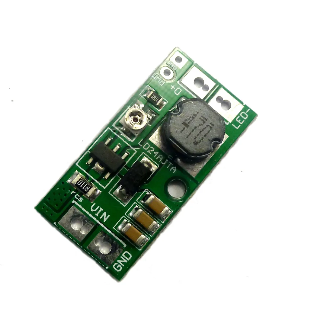 DC 6-24V 30-900mA Adjustable LED Driver PWM Controller DC-DC Step-down Constant Current Converter
DC 6-24V 30-900mA Adjustable LED Driver PWM Controller DC-DC Step-down Constant Current Converter