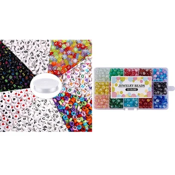 8mm -Up Glass Beads 15 Colors 450 Pcs with 1900 7-Color Round Alphanumeric Bead with 1 Rolled Elastic Crystal Rope
8mm -Up Glass Beads 15 Colors 450 Pcs with 1900 7-Color Round Alphanumeric Bead with 1 Rolled Elastic Crystal Rope