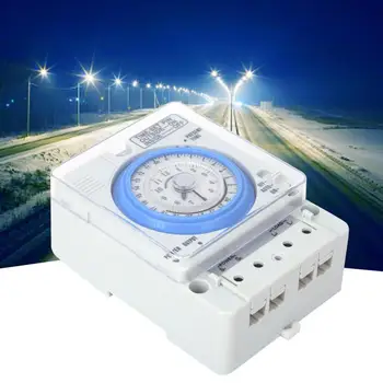 AC 220V 10A TB388 Timer Relay 15 Minutes 24 Hours Time Switch Relay Non Power Failure
AC 220V 10A TB388 Timer Relay 15 Minutes 24 Hours Time Switch Relay Non Power Failure