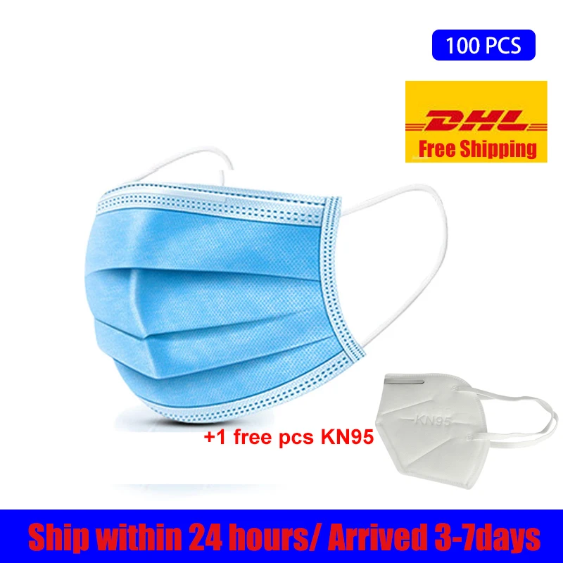 100pcs DHL Free KN95 Shipping Anti-Dust Antibacterial Dustproof Disposable Earloop Face Mouth Masks Facial Protective Cover Mask
100pcs DHL Free KN95 Shipping Anti-Dust Antibacterial Dustproof Disposable Earloop Face Mouth Masks Facial Protective Cover Mask
