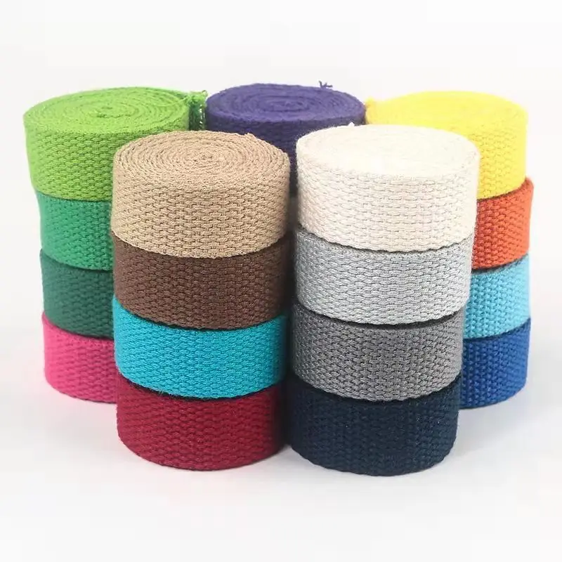 3 Meters/Lot 2.5-5CM Wide Color Webbing Rope Binding Strap Accessory Cotton Knitted School Bag With Canvas Bag Webbing Strap
3 Meters/Lot 2.5-5CM Wide Color Webbing Rope Binding Strap Accessory Cotton Knitted School Bag With Canvas Bag Webbing Strap