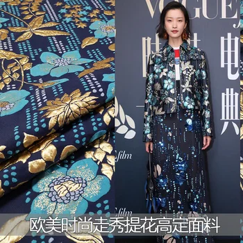 1 meter jacquard brocade fabric for sewing yarn-dyed fabrics metallic cloth quilting for patchwork suit overcoat DIY fine
1 meter jacquard brocade fabric for sewing yarn-dyed fabrics metallic cloth quilting for patchwork suit overcoat DIY fine