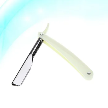 Chic Straight Barber Edge Steel Razors Men Vintage Straight Edge Metal Hair Shaper Barber Razor withou Blade (White)
Chic Straight Barber Edge Steel Razors Men Vintage Straight Edge Metal Hair Shaper Barber Razor withou Blade (White)
