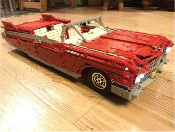 MOC RC Power Function Red Cadillac fit Technic Motor kits Building Blocks Bricks diy toy Gift
MOC RC Power Function Red Cadillac fit Technic Motor kits Building Blocks Bricks diy toy Gift