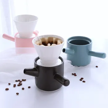 400ml Ceramic Coffee Pot Filter Cup Set Creative Pour Over Coffee Set with Porcelain Brewer Portable Dripper Pot for New Barista
400ml Ceramic Coffee Pot Filter Cup Set Creative Pour Over Coffee Set with Porcelain Brewer Portable Dripper Pot for New Barista