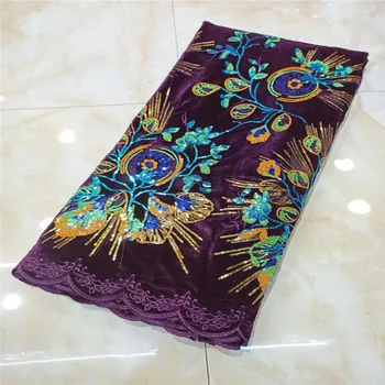 New Design Velvet Nigerian Lace Fabric African Lace Fabrics High Quality tulle net French Net Lace Fabric For Wedding purple
New Design Velvet Nigerian Lace Fabric African Lace Fabrics High Quality tulle net French Net Lace Fabric For Wedding purple