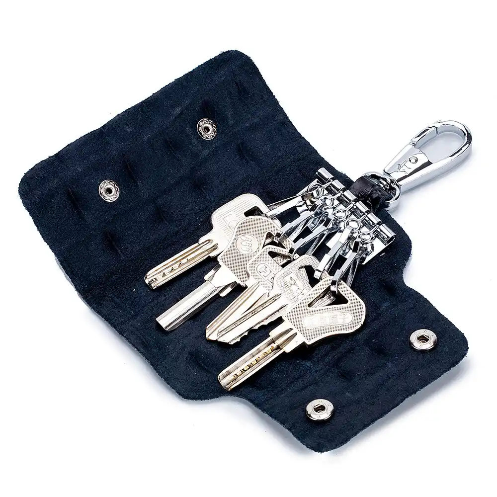 key holder organizer key case large capacity small wallet male