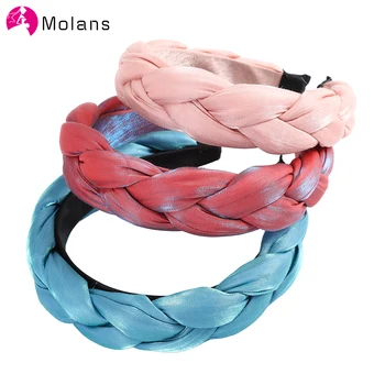 Molans Woven Cross Fluorescent Wide Headband Women's Fabric Simple Elegant Headdress Girls Fashion Hair Accessories
Molans Woven Cross Fluorescent Wide Headband Women's Fabric Simple Elegant Headdress Girls Fashion Hair Accessories