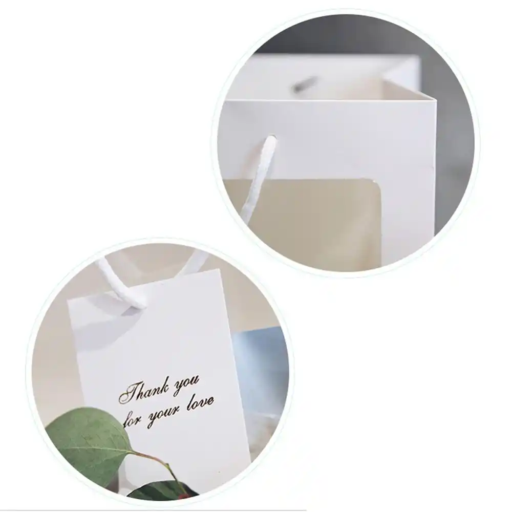 fashion gift bag transparent christmas gift bag flower wedding