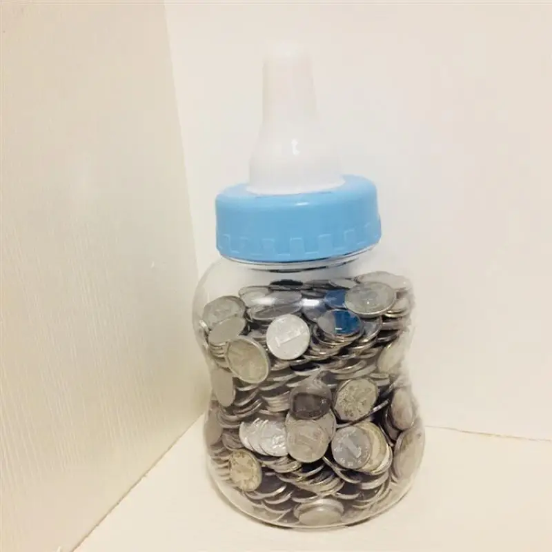 big baby bottle piggy bank