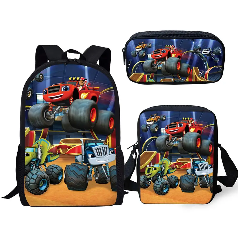 Blaze and the Monster Machine School Backpack for Boys Girls 16 inch Cartoon BookBag Baby Kids Student Satchel Mochila Daypack
Blaze and the Monster Machine School Backpack for Boys Girls 16 inch Cartoon BookBag Baby Kids Student Satchel Mochila Daypack