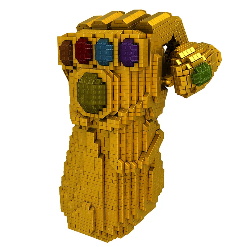 DIY Infinityed Gauntlet Building Diamond Blocks Venom Ironed Man Spiderman Captain America Mini Brick Toys for Children 4100pcs
DIY Infinityed Gauntlet Building Diamond Blocks Venom Ironed Man Spiderman Captain America Mini Brick Toys for Children 4100pcs