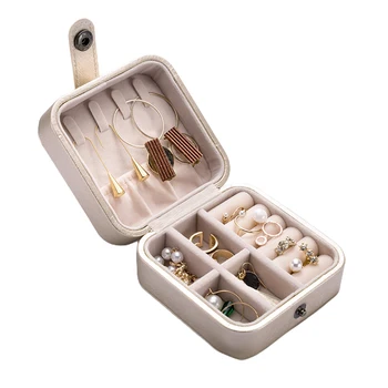 Zipper Closure Travel Portable Square Earring Holder Universal Jewelry Box Display Case Packaging Multi Slots PU Leather Desktop
Zipper Closure Travel Portable Square Earring Holder Universal Jewelry Box Display Case Packaging Multi Slots PU Leather Desktop