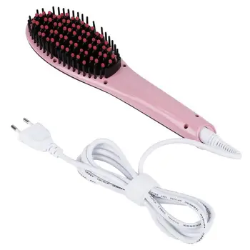 Preup 2-in-1 Auto High-temperature Resistance Electric Hair Straightener Comb LCD Iron Brush Auto Hair Massager White EU Plug 
Preup 2-in-1 Auto High-temperature Resistance Electric Hair Straightener Comb LCD Iron Brush Auto Hair Massager White EU Plug