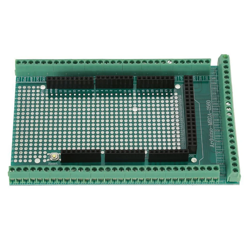 Prototype PCB for Arduino MEGA 2560 R3 Shield Board DIY Game Console Accessories
Prototype PCB for Arduino MEGA 2560 R3 Shield Board DIY Game Console Accessories
