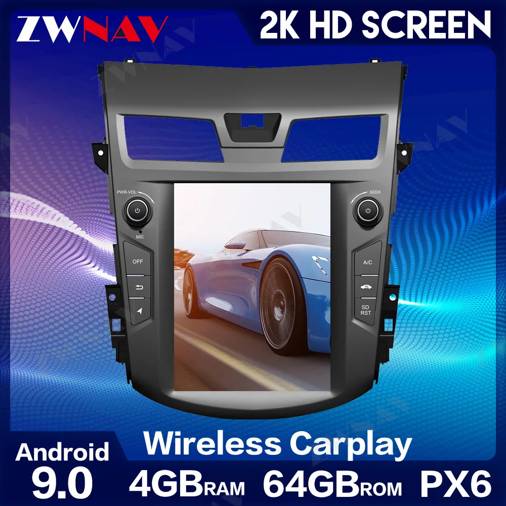 ZWNAV Screen Tesla Style PX6 Android 9.0 Car Radio GPS Navigation For Nissan Teana Altima Car DVD Player 4G 2013+
ZWNAV Screen Tesla Style PX6 Android 9.0 Car Radio GPS Navigation For Nissan Teana Altima Car DVD Player 4G 2013+