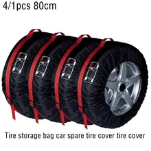 4/1pcs Universal Car Spare Tire Wheel Protection Cover Storage Bag Tote Diameter 80cm L Adjustable Size Reinforced Straps Sides
4/1pcs Universal Car Spare Tire Wheel Protection Cover Storage Bag Tote Diameter 80cm L Adjustable Size Reinforced Straps Sides