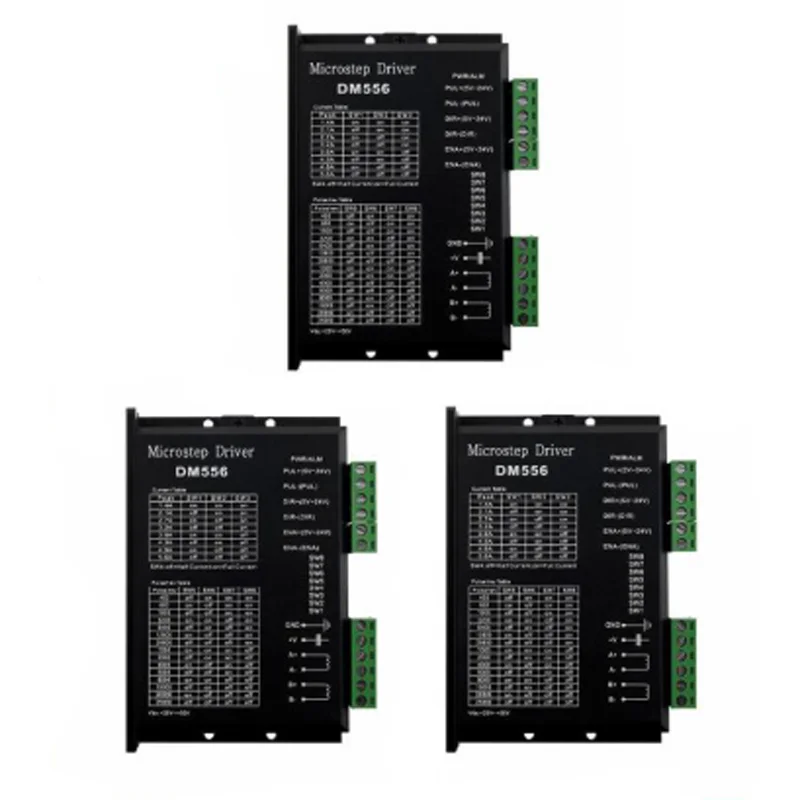 Цифровой Драйвер шагового двигателя DSP 57/86, деление 256 DM556 вместо M542/2M54/TB6600
Цифровой Драйвер шагового двигателя DSP 57/86, деление 256 DM556 вместо M542/2M54/TB6600