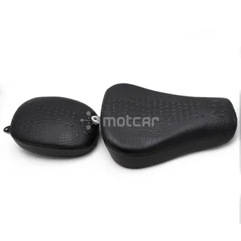 Motorcycle Driver/Passenger Seat Leather Pillow Solo Cushion Cafe Racer Saddle For Harley Sportster Forty Eight XL1200 883 72 48
Motorcycle Driver/Passenger Seat Leather Pillow Solo Cushion Cafe Racer Saddle For Harley Sportster Forty Eight XL1200 883 72 48