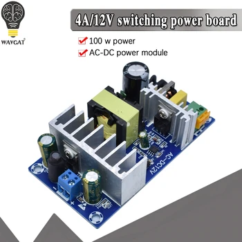AC-DC Converter AC85V-265V to DC 12V 4A 100W Dual Switching Power Supply Board power source Module
AC-DC Converter AC85V-265V to DC 12V 4A 100W Dual Switching Power Supply Board power source Module