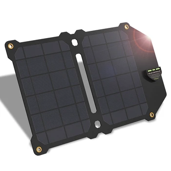 ALLPOWERS 14W Solar Charger 5V 2.4A Dual Usb Solar Panel Power Charger Foldable Power Bank For Smartphones
ALLPOWERS 14W Solar Charger 5V 2.4A Dual Usb Solar Panel Power Charger Foldable Power Bank For Smartphones