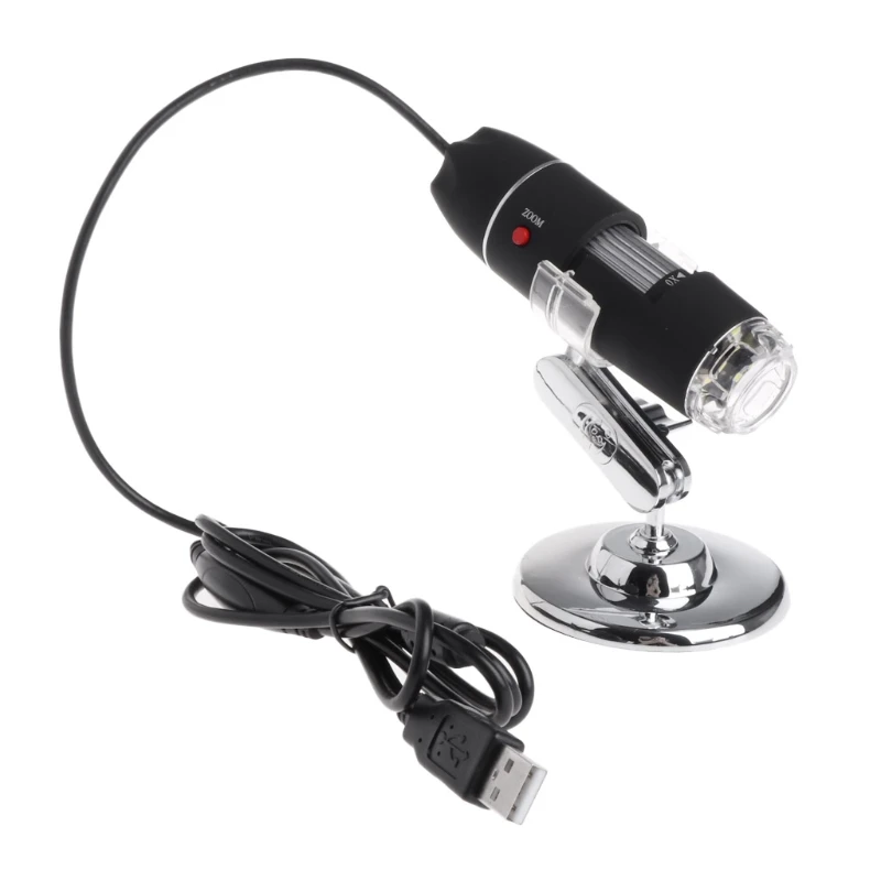 1600X 8 LED Digital USB Microscope Magnifier Electronic Stereo USB Endoscope Camera with Metal Stand
1600X 8 LED Digital USB Microscope Magnifier Electronic Stereo USB Endoscope Camera with Metal Stand