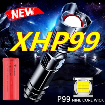 2021 Tactical Flashlight High Power Rechargeable LED Flashlighting XHP99 Lamp Beads Bike Lamp Camping Light Waterproof Lantern
2021 Tactical Flashlight High Power Rechargeable LED Flashlighting XHP99 Lamp Beads Bike Lamp Camping Light Waterproof Lantern
