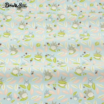 Booksew 100% Cotton Twill Fabric Animal Totoro Patterns Design Blue Textile Material For Dolls Telas De Algodon Para Patchwork
Booksew 100% Cotton Twill Fabric Animal Totoro Patterns Design Blue Textile Material For Dolls Telas De Algodon Para Patchwork