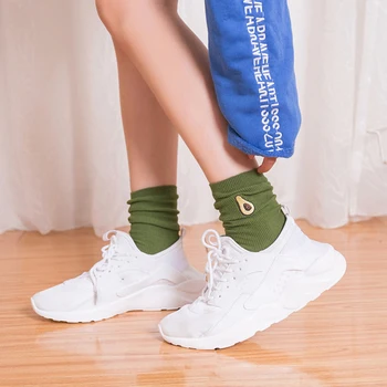 Cute Cartoon Fruit Print Avocado Banana Cherry Peach Girls Kawaii Socks Harajuku Embroidery Pile Heap Funny Socks Hot 1/2 Pairs 
Cute Cartoon Fruit Print Avocado Banana Cherry Peach Girls Kawaii Socks Harajuku Embroidery Pile Heap Funny Socks Hot 1/2 Pairs
