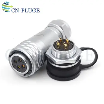 4-Pin Connector Industrial Power Waterproof Connector WEIPU SF2010/P SF2012/S 20mm Panel mount Male Socket & Female Plug IP67
4-Pin Connector Industrial Power Waterproof Connector WEIPU SF2010/P SF2012/S 20mm Panel mount Male Socket & Female Plug IP67