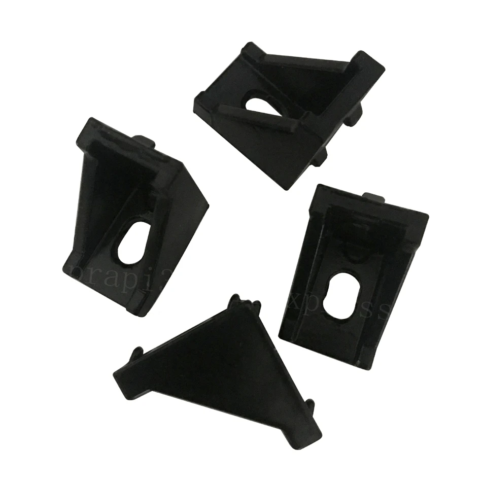 50pcs 2028 Black and Sliver Bracket Aluminum Profile Corner Fitting Angle for 2020 3d Printer Parts | Компьютеры и офис