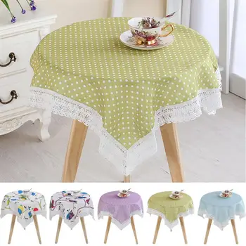 Lace Border Table Cloth Cartoon Owl Polka Dot Printed Square Table Cover Small Round Table Table Cloth Decoration
Lace Border Table Cloth Cartoon Owl Polka Dot Printed Square Table Cover Small Round Table Table Cloth Decoration