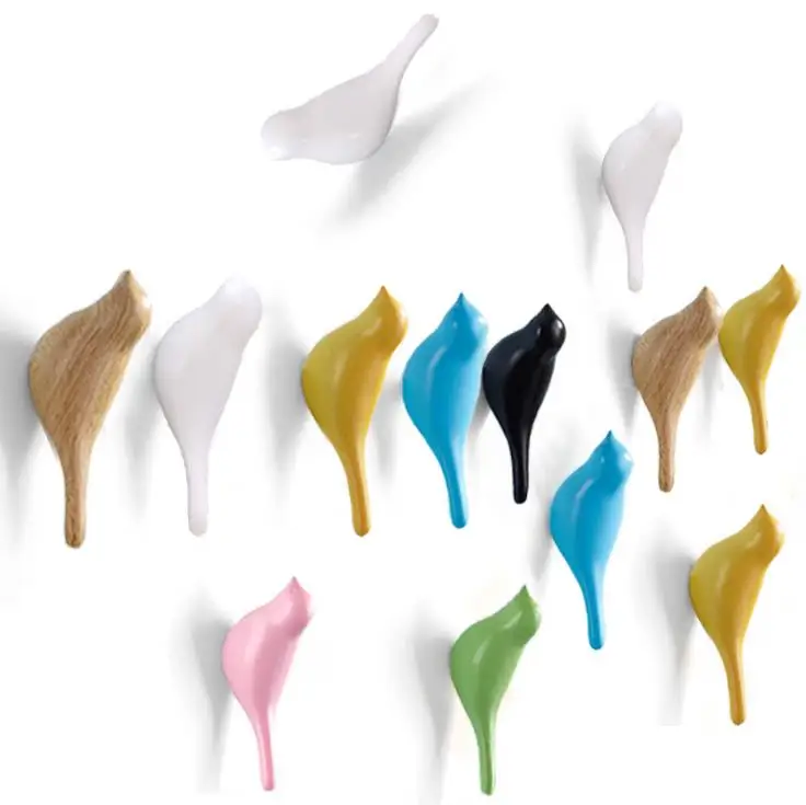 LCH Modern European Style Creative Resin Bird Shaped Hook Colored Bird Cloth Hook Keys Holder Door Knob Pull Clothes Hook
LCH Modern European Style Creative Resin Bird Shaped Hook Colored Bird Cloth Hook Keys Holder Door Knob Pull Clothes Hook