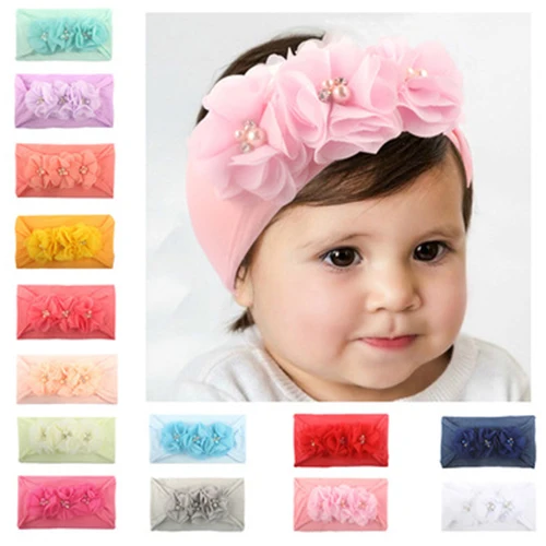 Autumn Solid 3 flower Baby Headbands Wide Turban For Girls Elastic Pearl Headwear For Kids Children Hair Accessories Newborn New
Autumn Solid 3 flower Baby Headbands Wide Turban For Girls Elastic Pearl Headwear For Kids Children Hair Accessories Newborn New