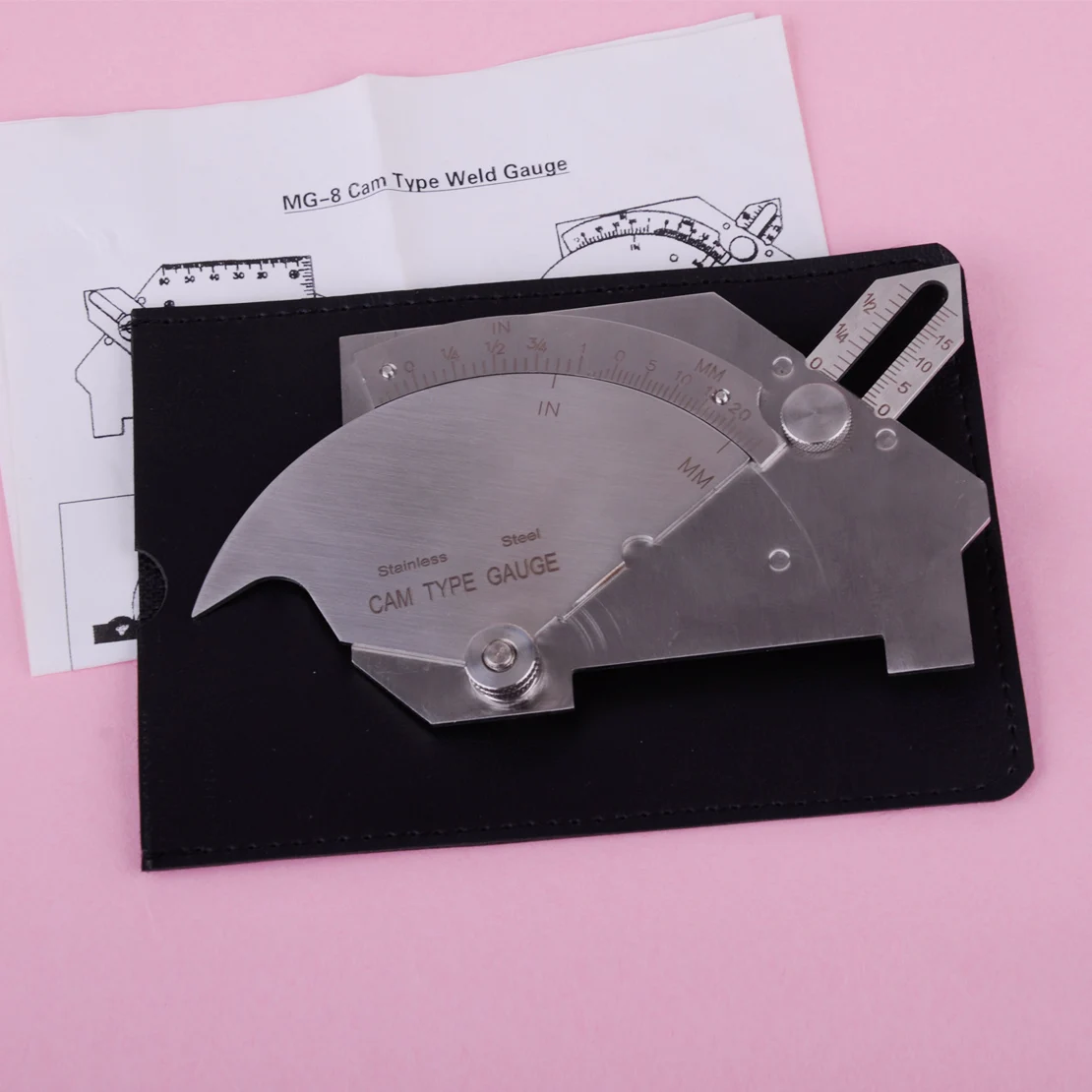 LETAOSK MG8 Bridge Cam Type Test Welding Ulnar Gauge Inspection Stainless Steel Measure Tool Accessories
LETAOSK MG8 Bridge Cam Type Test Welding Ulnar Gauge Inspection Stainless Steel Measure Tool Accessories