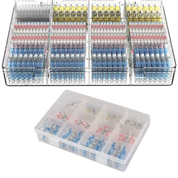 250Pcs Heat Shrink Butt Terminals Solder Seal Sleeve Wire Connector Waterproof 100% brand new and high quality
250Pcs Heat Shrink Butt Terminals Solder Seal Sleeve Wire Connector Waterproof 100% brand new and high quality