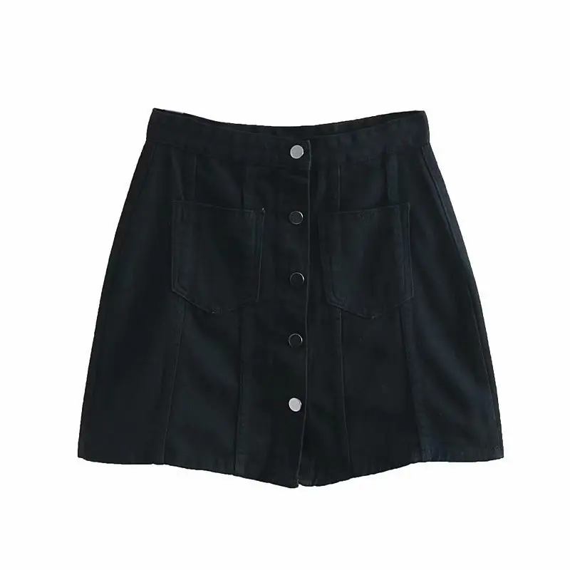 2019 Western Style Spring And Summer WOMEN'S Dress New Style Black And White with Pattern Button Accent Mini Skirt
2019 Western Style Spring And Summer WOMEN'S Dress New Style Black And White with Pattern Button Accent Mini Skirt