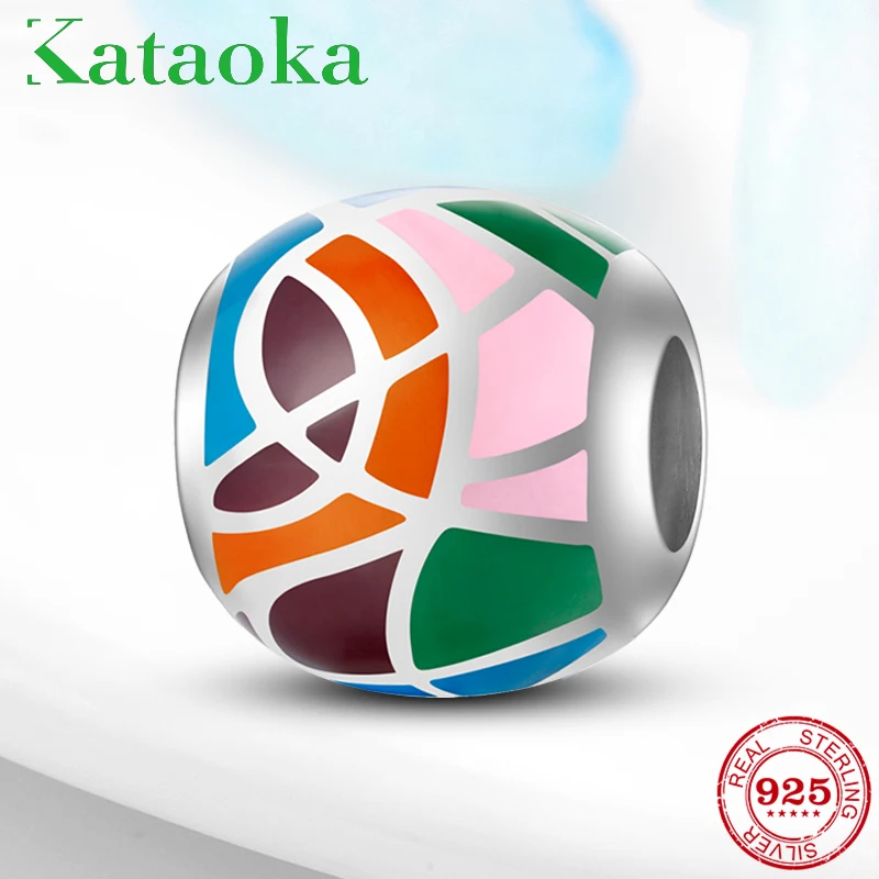 Top quality 925 Sterling Silver Delicate round shape Enamel Charm fit pandora Beads Bracelet Bangles DIY Jewelry Making Gift
Top quality 925 Sterling Silver Delicate round shape Enamel Charm fit pandora Beads Bracelet Bangles DIY Jewelry Making Gift