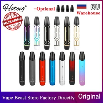 Original Hotcig Kubi Pod Starter Kit Built-in 550mAh Battery with 1.7ml Pod Capacity & 1.8ohm Ceramic Coil VS Minifit / VINCI X
Original Hotcig Kubi Pod Starter Kit Built-in 550mAh Battery with 1.7ml Pod Capacity & 1.8ohm Ceramic Coil VS Minifit / VINCI X