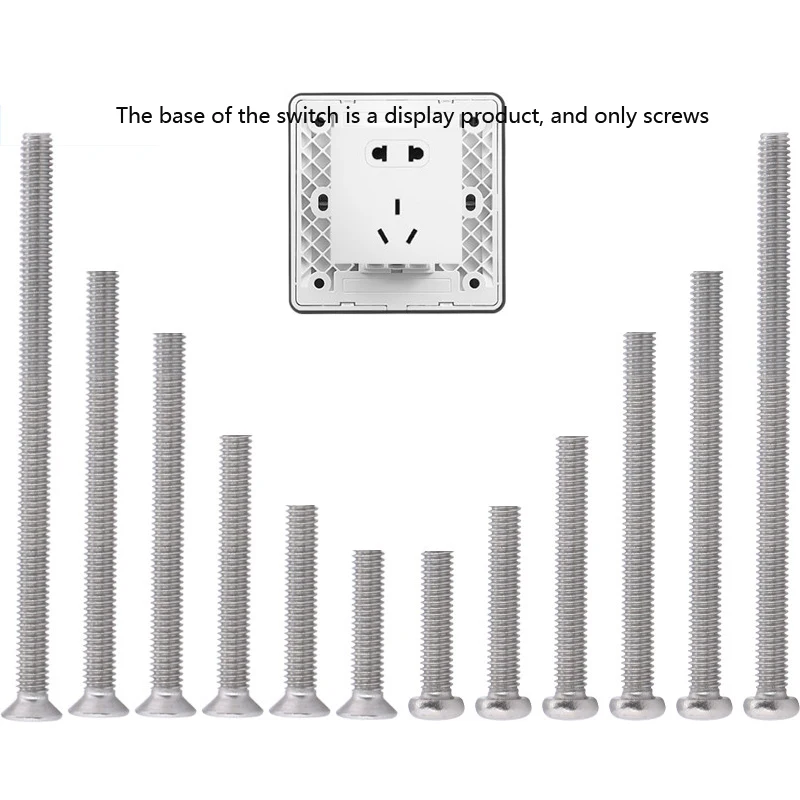 machine screws long phillips M4*30/40/50/60/70/80/90/100mm socket button screw round head 304 stainless steel cross recessed 
machine screws long phillips M4*30/40/50/60/70/80/90/100mm socket button screw round head 304 stainless steel cross recessed