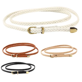 New Hand-Woven Belt Female Pin Buckle Retro Casual Wild Thin Waist
New Hand-Woven Belt Female Pin Buckle Retro Casual Wild Thin Waist