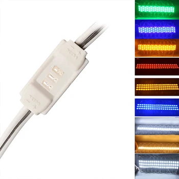 YOLU Waterproof Warm White Cold White Blue Green MD 3 LED Module Injection Molding Light for DC 12V 10pcs/lot
YOLU Waterproof Warm White Cold White Blue Green MD 3 LED Module Injection Molding Light for DC 12V 10pcs/lot