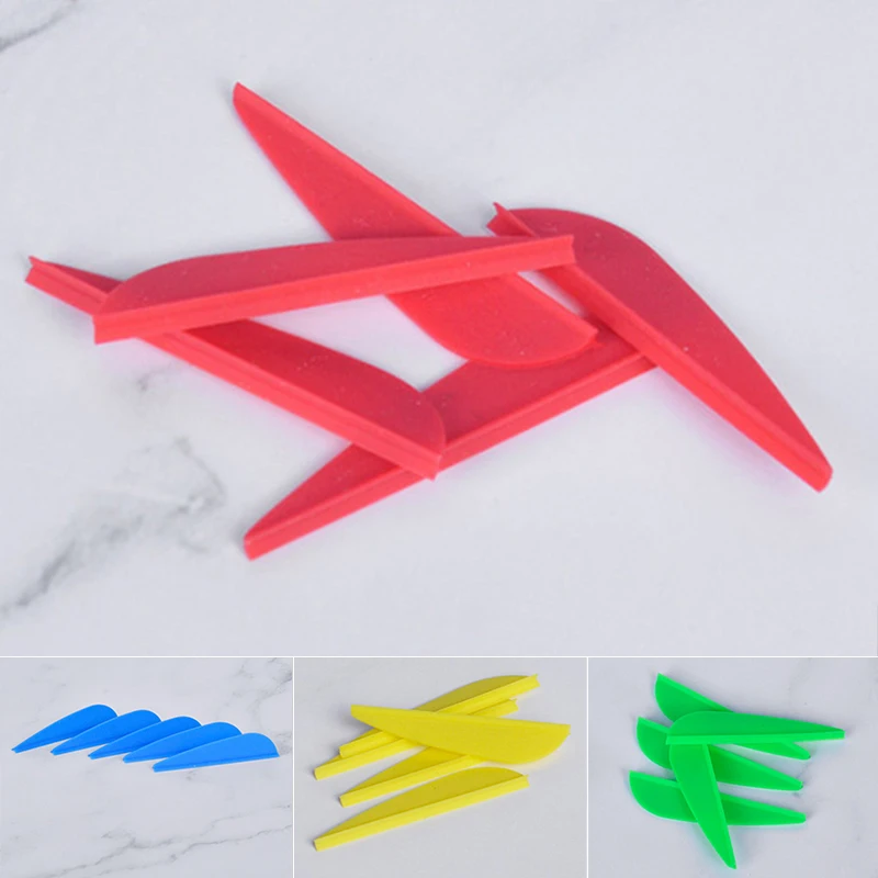 50pcs 1.75 inch Arrow Vanes Rubber Fletching Archery Bow Parts Upgrade Design Arrow Fletching not easy to fall off
50pcs 1.75 inch Arrow Vanes Rubber Fletching Archery Bow Parts Upgrade Design Arrow Fletching not easy to fall off