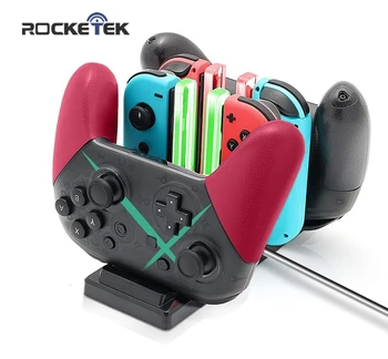 Rocketek 6 in 1 Charging Dock For Nintend Switch Joy-con Controller LED Type-C Charger For Switch Pro Gamepad Charge Stand NS
Rocketek 6 in 1 Charging Dock For Nintend Switch Joy-con Controller LED Type-C Charger For Switch Pro Gamepad Charge Stand NS