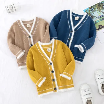 Autumn Baby Boys Girls Cardigan Fashion Children's Sweater For 2 3 4 5 6 7 8 Yrs Toddler Kids Sweater V Neck Kids Jackets
Autumn Baby Boys Girls Cardigan Fashion Children's Sweater For 2 3 4 5 6 7 8 Yrs Toddler Kids Sweater V Neck Kids Jackets