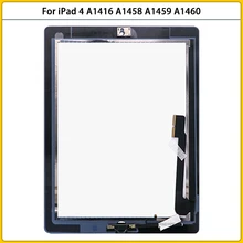 Écran tactile LCD de 9.7 pouces pour iPad 4, pour modèles A1458, A1459, A1460=