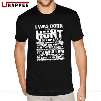 Wholesale I Was Born Hunt To Get Up Early It S Who I Am Hunt Shirt for Men Cheap Custom Short Sleeve Pure Cotton O-neck T Shirt
Wholesale I Was Born Hunt To Get Up Early It S Who I Am Hunt Shirt for Men Cheap Custom Short Sleeve Pure Cotton O-neck T Shirt