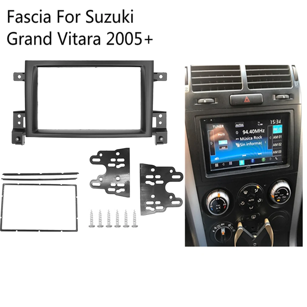 Двойная Автомобильная панель 2 Din для Suzuki Grand Vitara 2005 + комплект установки DVD панели